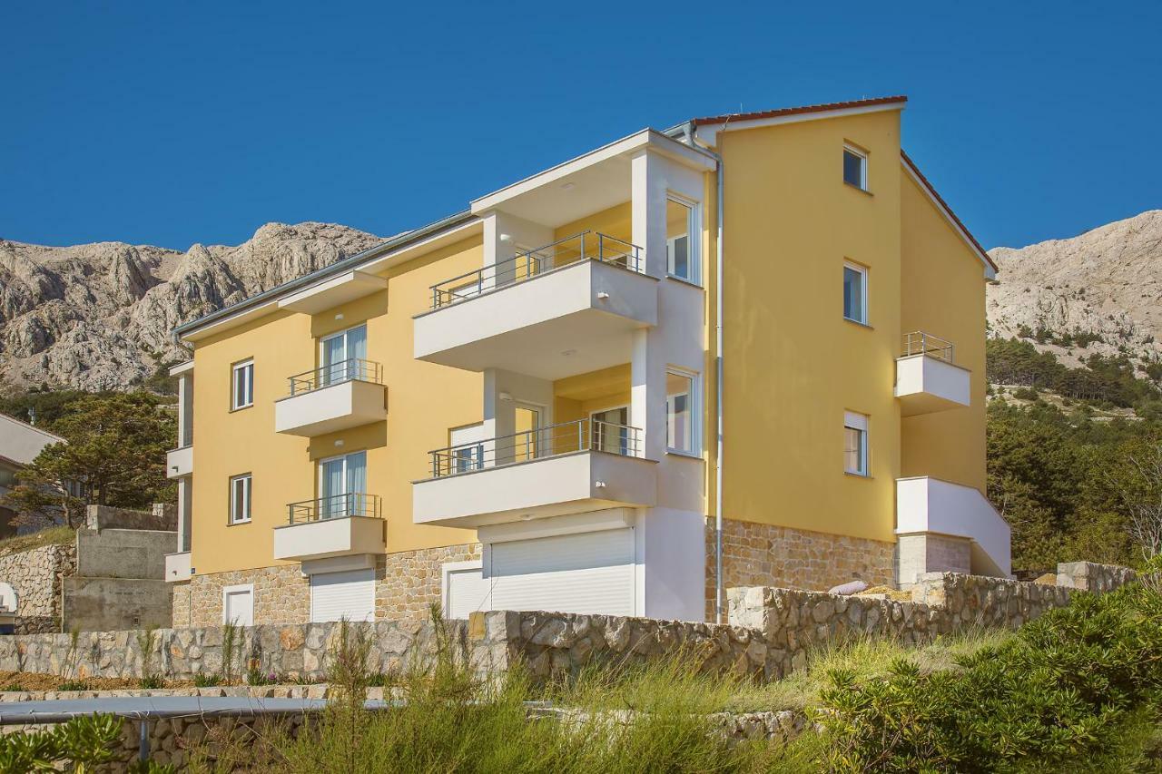 Apartments Capic Niko Baška Exteriör bild